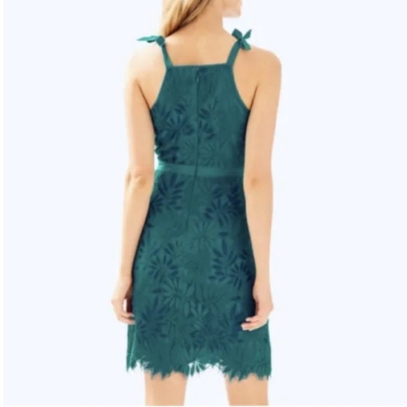 🆕 Lilly Pulitzer Kayleigh Shift Fern Dress Size 10 - Picture 3 of 8